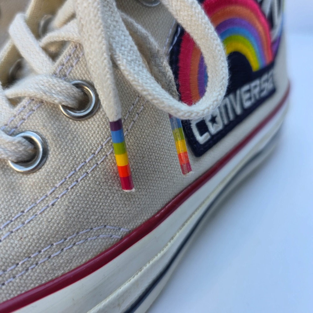 Converse Chuck 70 Pride Parade 2017 Rainbow Hi 158420C Mens 6.5 Womens 8.5 - Picture 8 of 15